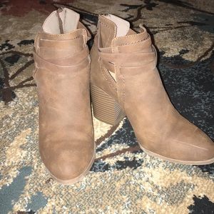 Brown ankle boots